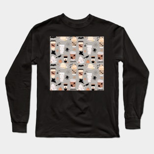 Halloween Coffee Long Sleeve T-Shirt